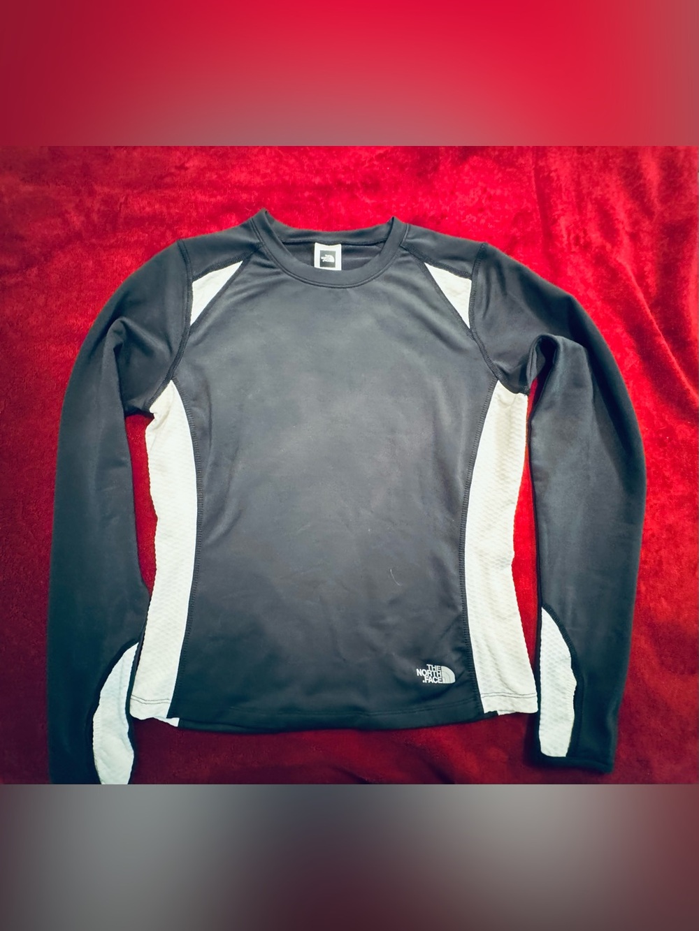 The North Face Black and White Women's Tagged Active Top